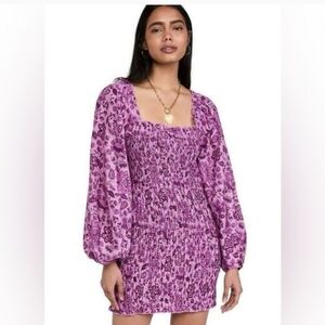 Free people ❤️smock it to me mini